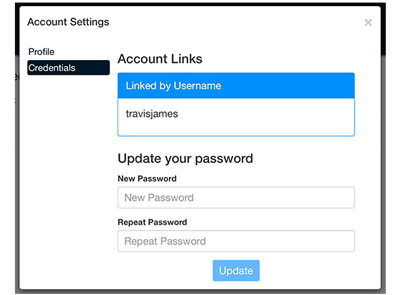 student-account-settings-cradentials